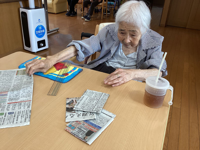 展示物 制作の様子